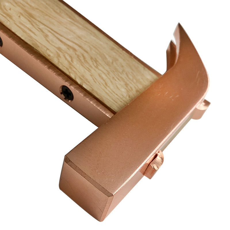 Marukin Butaiya Hammer (Naguri), Square, Bronze, 250mm Short Grip