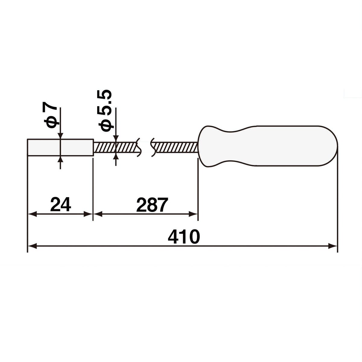 Engineer Mag Pick Flexible Magnetic Pickup Tool 410 mm TP-35