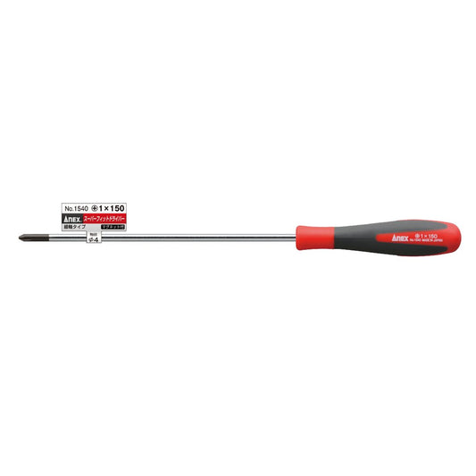 Anex Super Fit Screwdriver Slim Shaft Type +1x150 1540