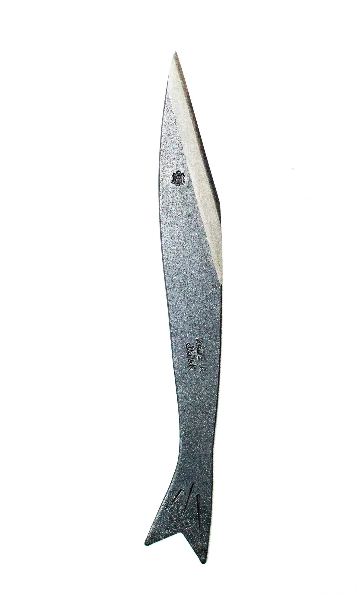 Mikisyo Black Carving Knife Fish Shape #52013