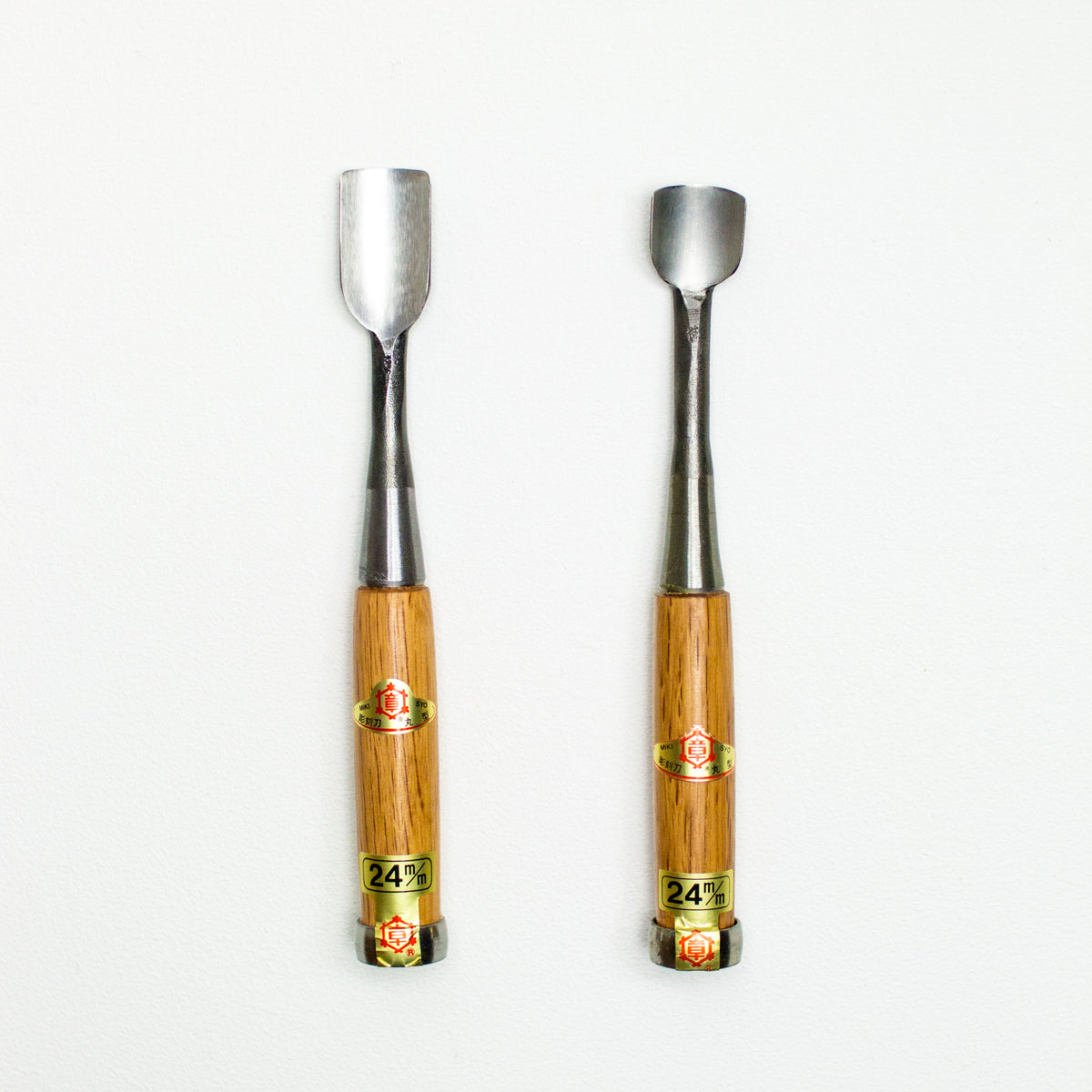Mikisyo Wood Carving Mallet Chisel Round Gouge 15mm #15150
