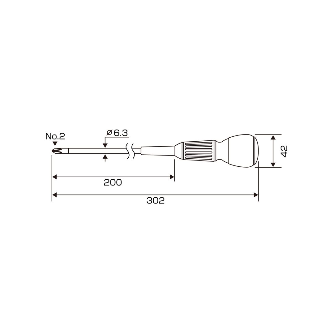 Anex Cushion Power Screwdriver Electrician Type +2x200 3700