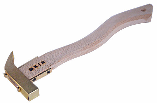 Marukin Butaiya Hammer (Naguri), Square Wave-Curve, Gold, 350mm