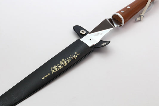 Nisaku Stainless Steel Transplanting Trowel "Uekae Meijin" S 350 No.1201