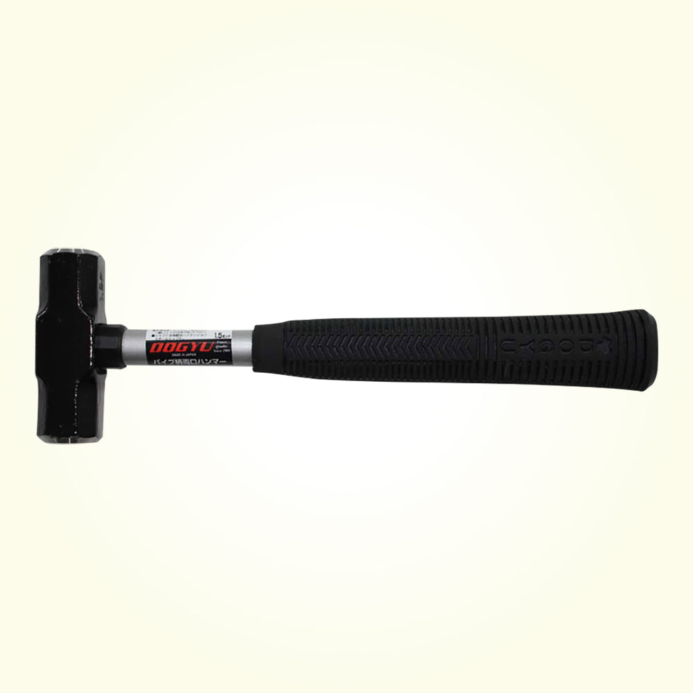 Dogyu Double-Faced Hammer with Steel Pipe Handle 1.5lb #01300