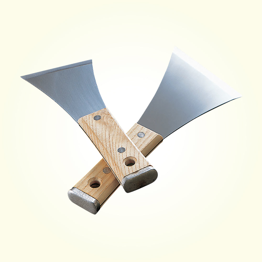 Dogyu Stainless Steel Through-Tang Y Scraper 90mm #01881