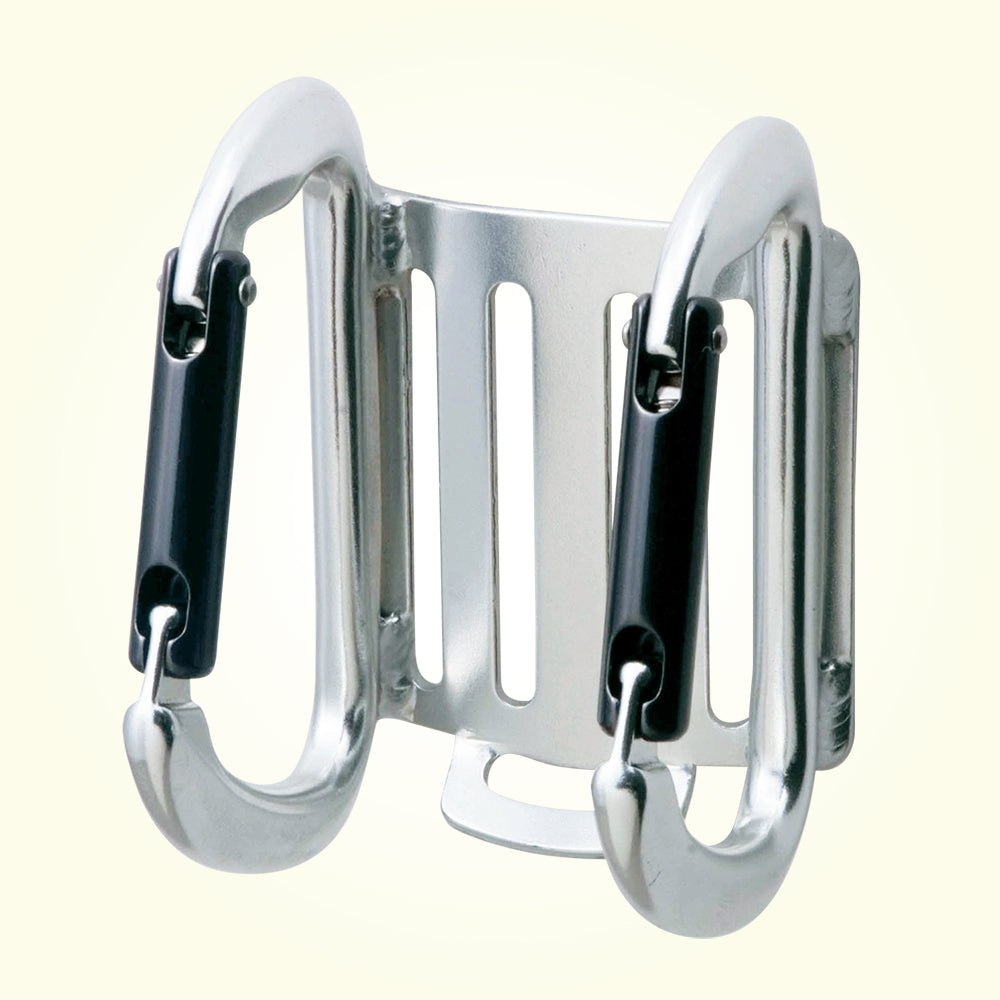 Dogyu Aluminum Carabiner Tool Hook F-25-WS Silver #02199