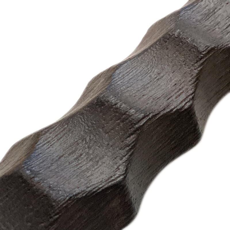 Marukin Sheet Metal Hammer, Stainless Burikiya 21mm, Burnt Finish, Naguri, 250mm Short