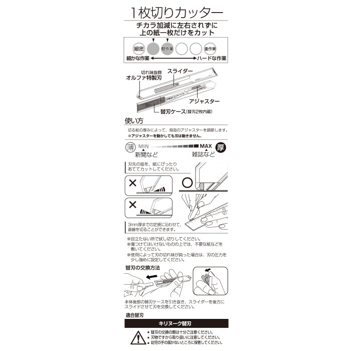 Olfa Kirinuke Hole Cutter (Stationery) 209BS