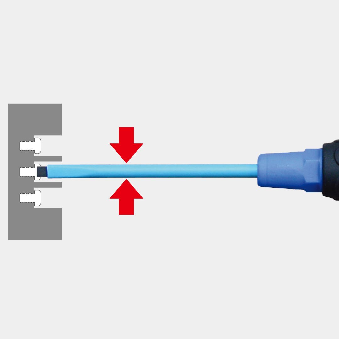 Anex Short-Circuit-Proof Insulated Screwdriver -8x150 7200