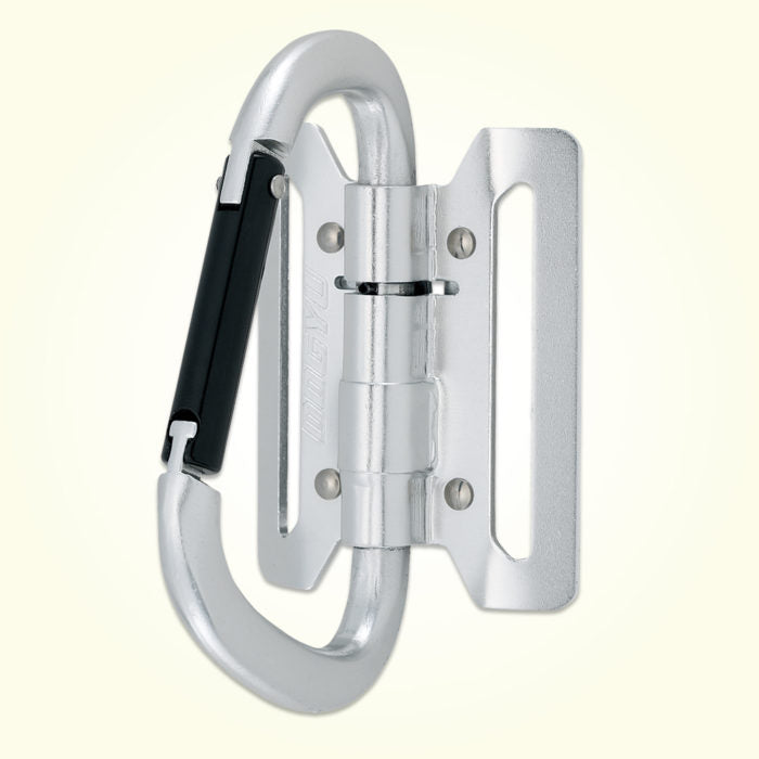Dogyu Aluminum Carabiner Tool Hook F-55-S Silver #02243