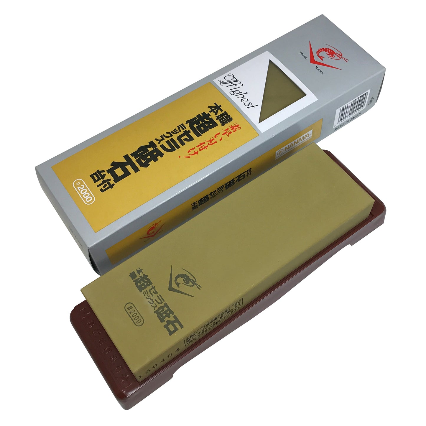 Naniwa Super Ceramic Whetstone Professional #2000 with Stand SS-2000