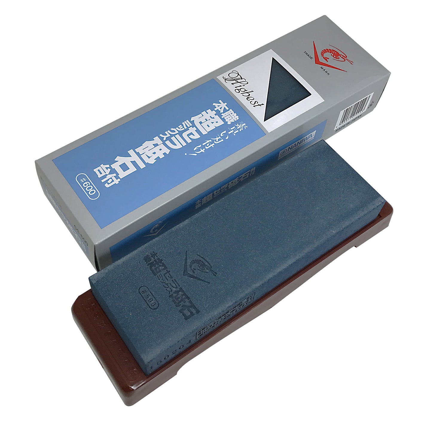 Naniwa Super Ceramic Whetstone Professional #600 with Stand SS-600