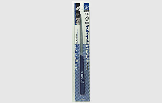 Tsubosan Bright-900 Needle File Triangular Fine 215 mm BR10