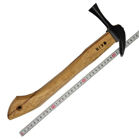 Marukin Kariwaku Hammer, Black, Smooth Face, Small Head, Straight, 350mm