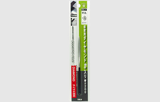 Tsubosan Diamond File Half Round 140 mm DS2