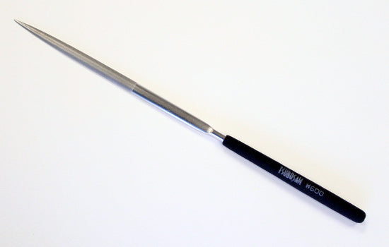 Tsubosan Diamond Needle File S-Type S-8 Half Round #600 180 mm DSHA0860