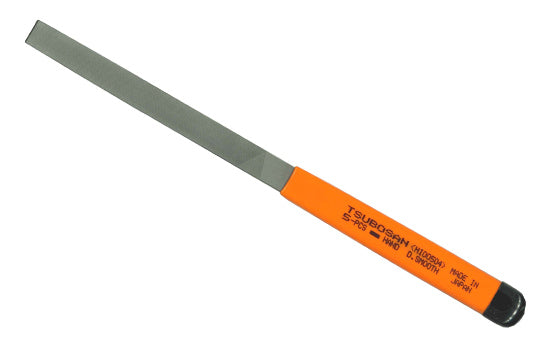 Tsubosan Needle File Flat Extra Fine 185 mm Pack of 10 HI01004