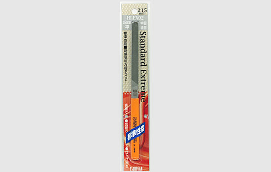 Tsubosan Extreme Double-Cut File Flat 215 mm Medium/Extra Fine HIEX02(BP)