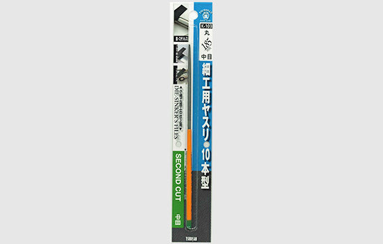 Tsubosan Needle File Round Medium 185 mm K103
