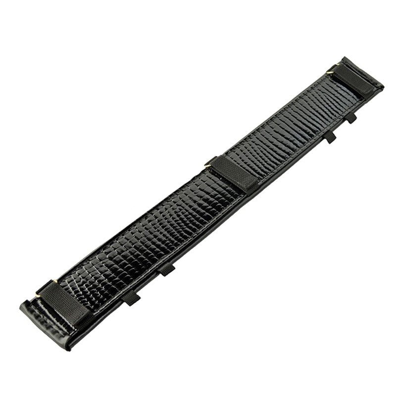 Marukin Padded Work Belt, Black Croc Pattern