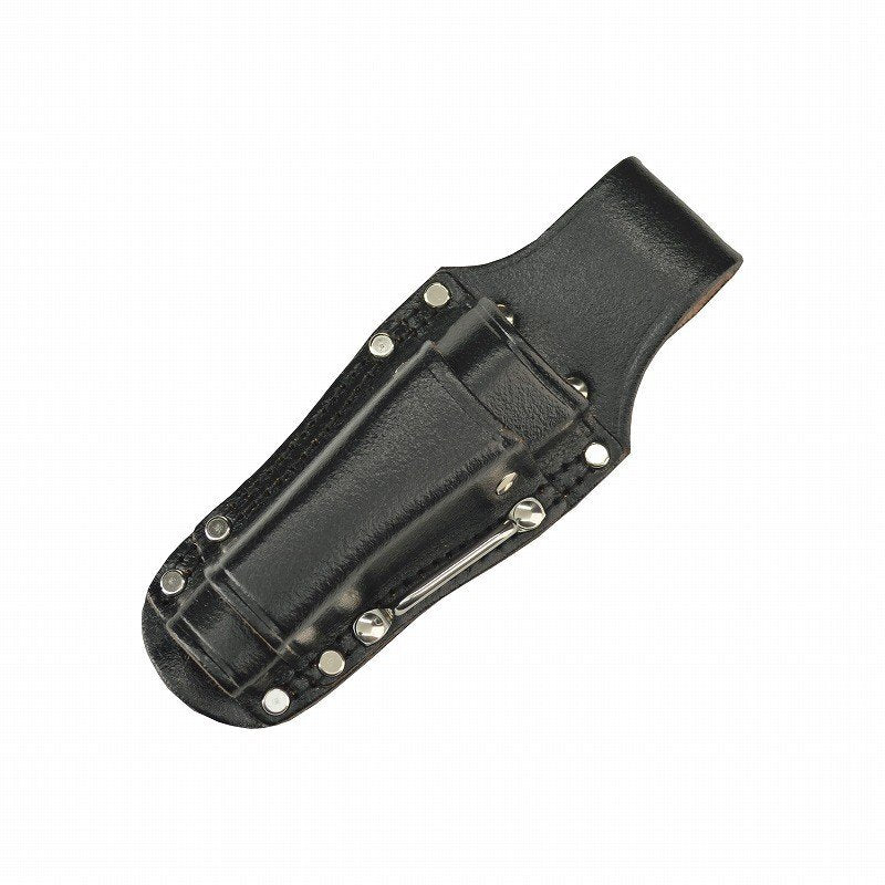 Marukin Black Leather Tool Holder, 2 Slots (Inner 40x25mm / Outer 35x10mm) TK-13