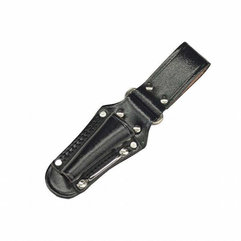 Marukin Black Leather Tool Holder, 1 Slot (30x20mm), H250mm Depth 90mm, Eye Strap TK-18