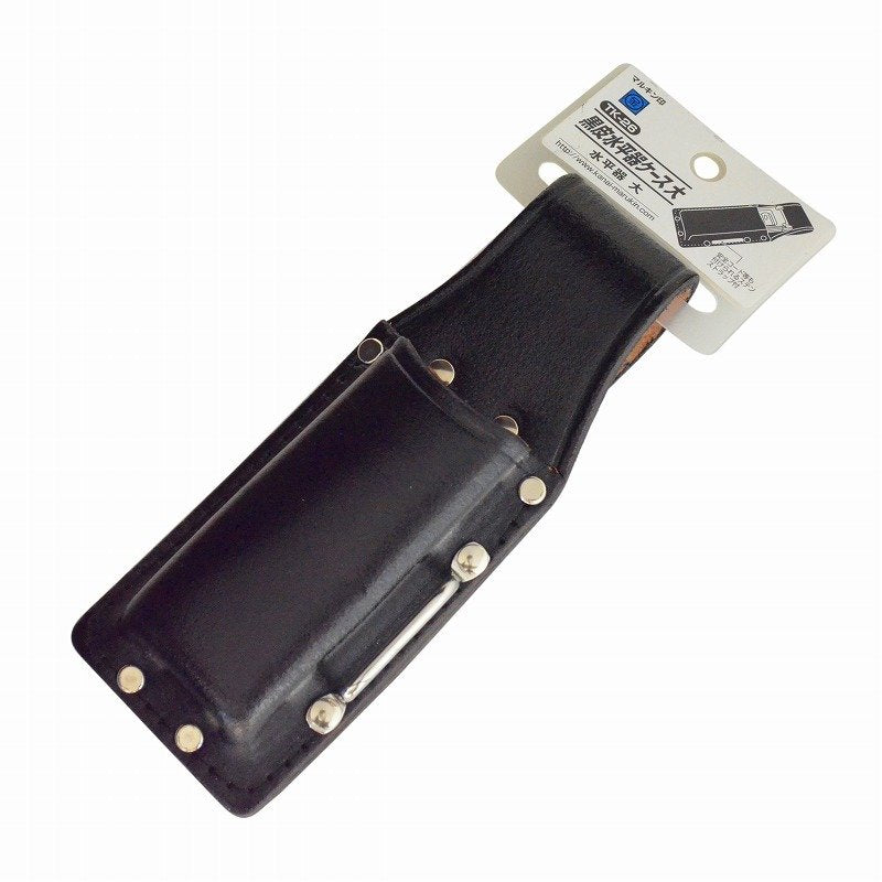 Marukin Black Leather Tool Holder, 1 Slot (45x20mm), H210mm Depth 110mm, Eye Strap TK-26