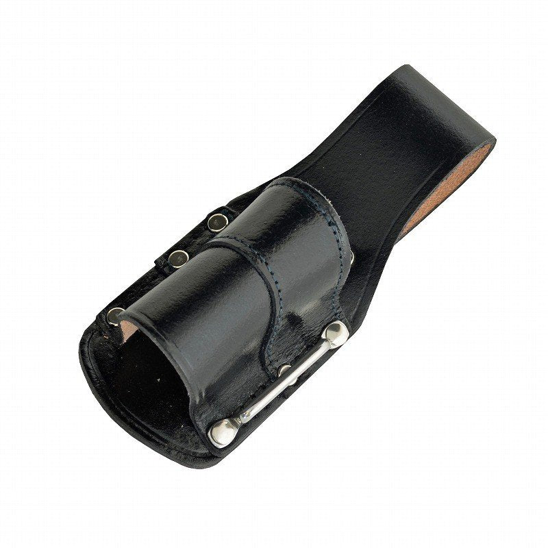 Marukin Black Leather Tool Holder, 1 Slot (40x35mm), H200mm Depth 85mm, Eye Strap TK-33