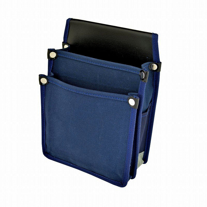 Marukin Canvas Waist Pouch with Inner Pocket, Navy YK-02