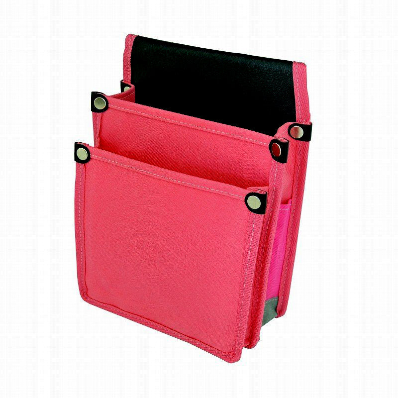 Marukin Canvas Waist Pouch with Inner Pocket, Pink YK-14