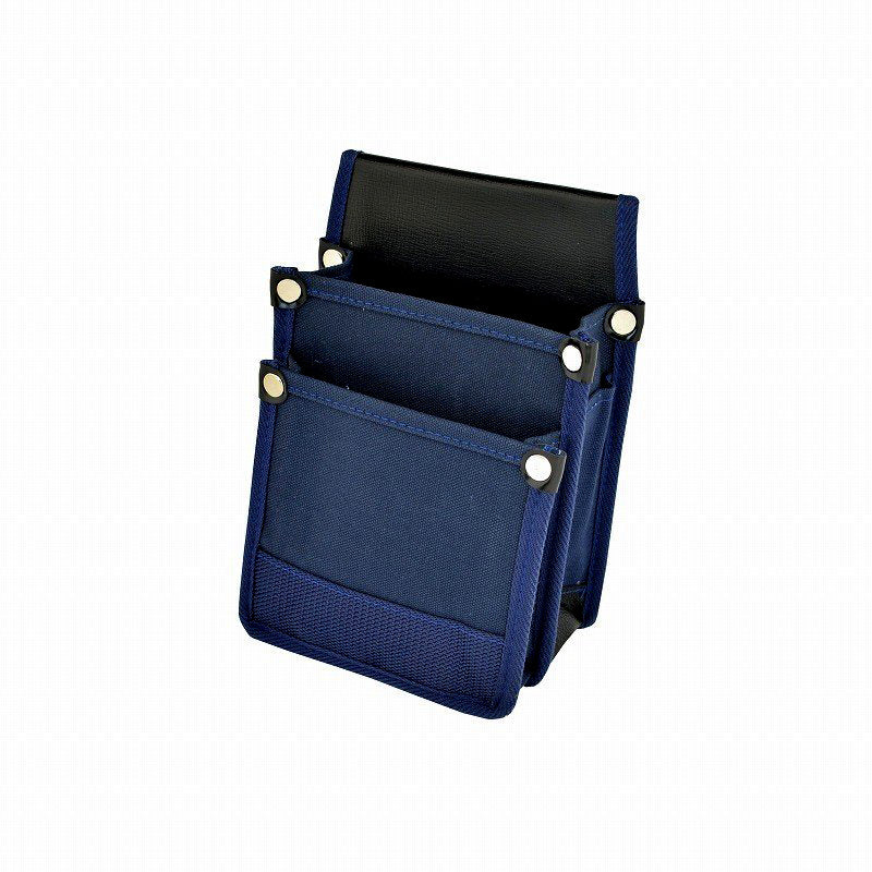 Marukin Canvas Waist Pouch with Inner Pocket (Small), Navy YKII-02