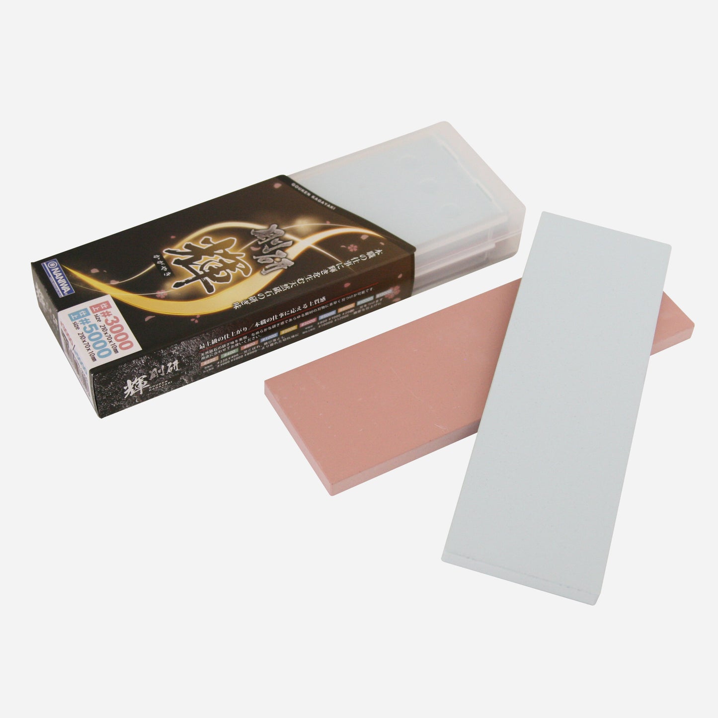 Naniwa Gonken Kagayaki Twin Whetstone #3000/#5000 NW-3050 NW-3050