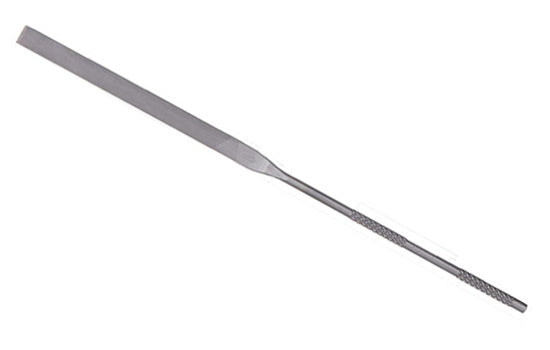 Tsubosan Precision Needle File Flat #6 Extra Fine 180 mm Pack of 8 HI00856T