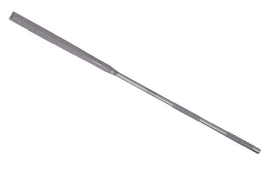 Tsubosan Precision Needle File Flat Safe-Edge #6 Extra Fine 140 mm Pack of 12 HS01256T