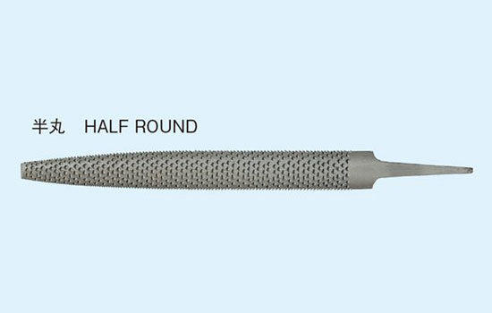 Tsubosan Rasp Woodworking Type Half Round 250 mm HA25040