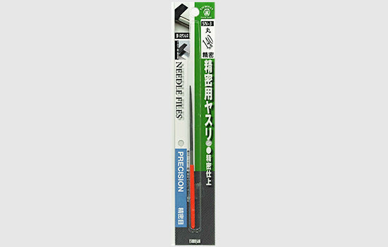 Tsubosan Precision Needle File Round 140 mm SN3