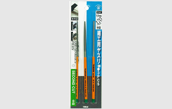 Tsubosan Needle File 170 mm Set of 3 ST07