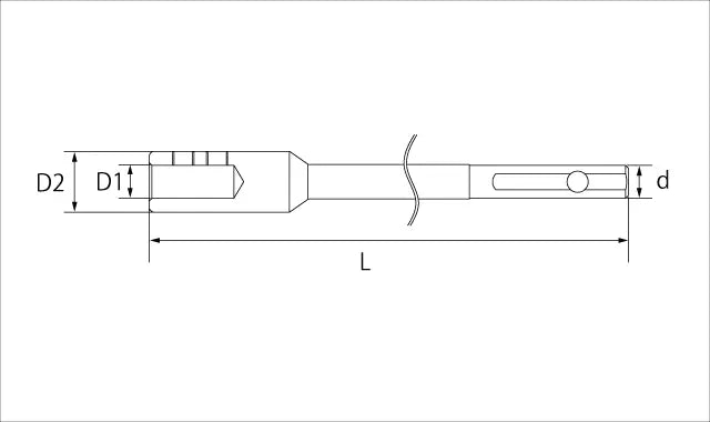 Star-M Standard Ship Auger Extension Bar 10-LS220