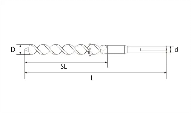 Star-M Earth Auger for Gardening 30mm 30-300
