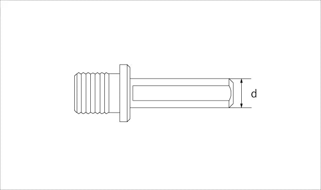 Star-M Plug Cutter Shank for Knot Remover 4950-J