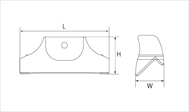 Star-M Ceramic Type Edge Trimmer Square 4953-K