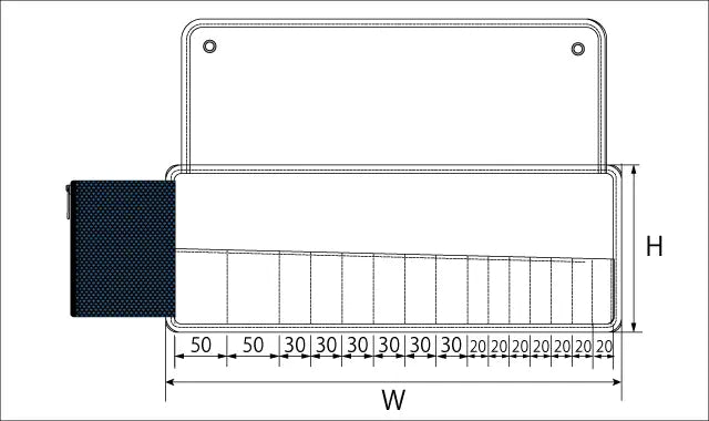 Star-M Drill Roll Bag-mini #7001