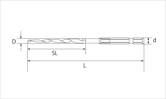 Star-M H.S.S. Taper Point Bit M - 3pcs Set 75HSM-S030