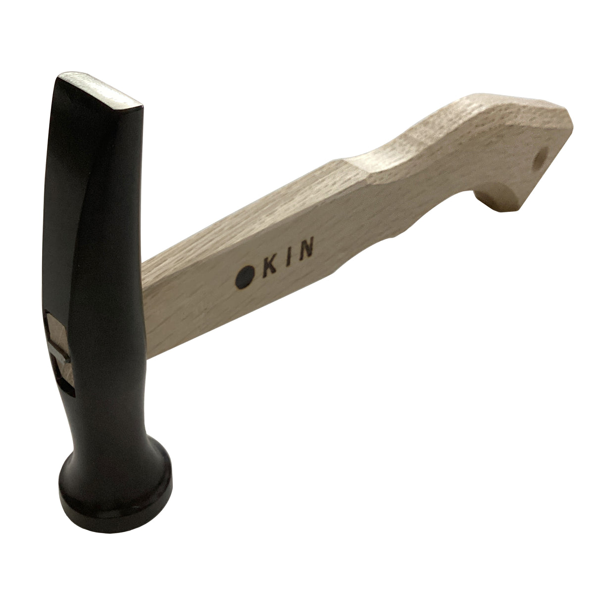 Marukin Sheet Metal Flattening Hammer 21mm, Square Wave-Curve, 250mm Short