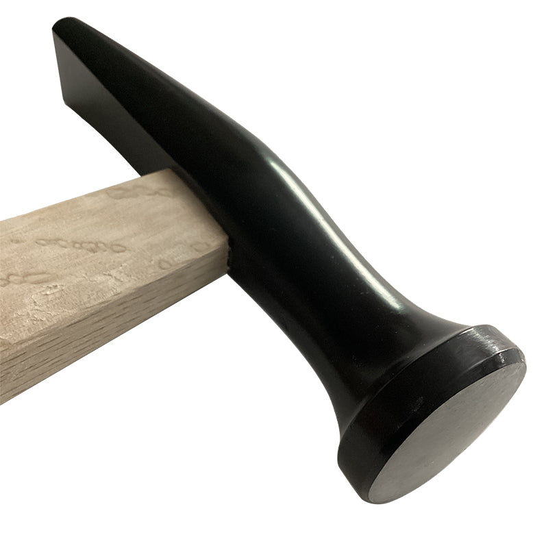 Marukin Sheet Metal Flattening Hammer 21mm, Square Wave-Curve, 250mm Short