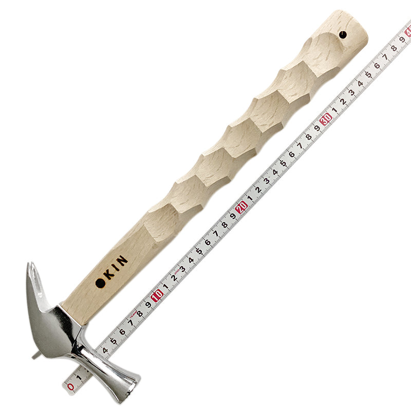 Marukin Kariwaku Hammer, Mirror, Milled Face, Small Head, Naguri, 350mm