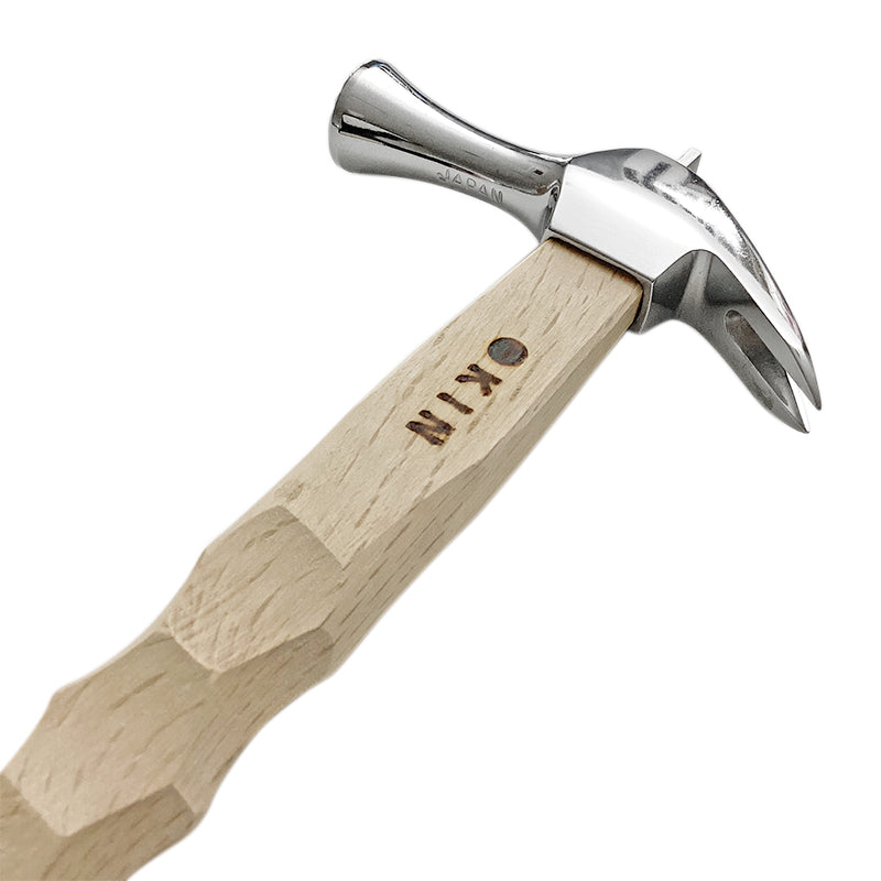 Marukin Kariwaku Hammer, Mirror, Milled Face, Small Head, Naguri, 350mm