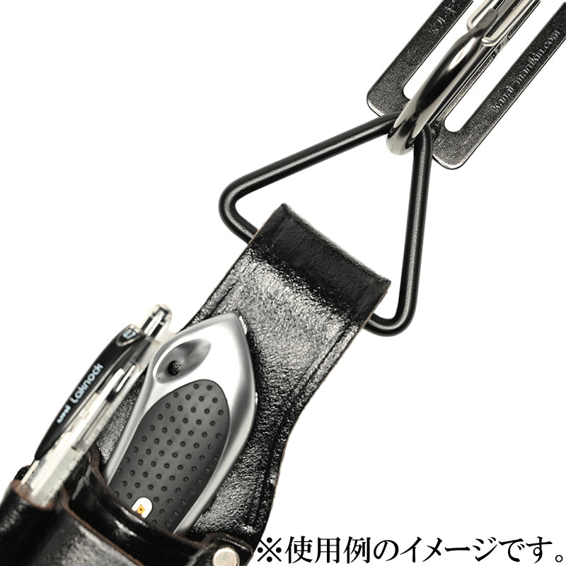 Marukin Tool Belt & Harness Attachment, Triangle Ring 45mm, M-Green GK-01