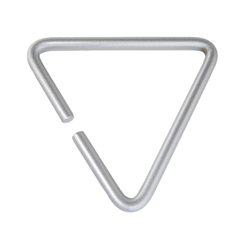 Marukin Tool Belt & Harness Attachment, Triangle Ring 45mm, M-Silver GK-01